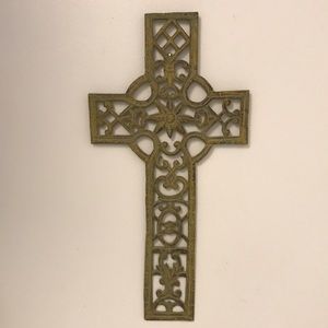 Cast Iron Wall Cross